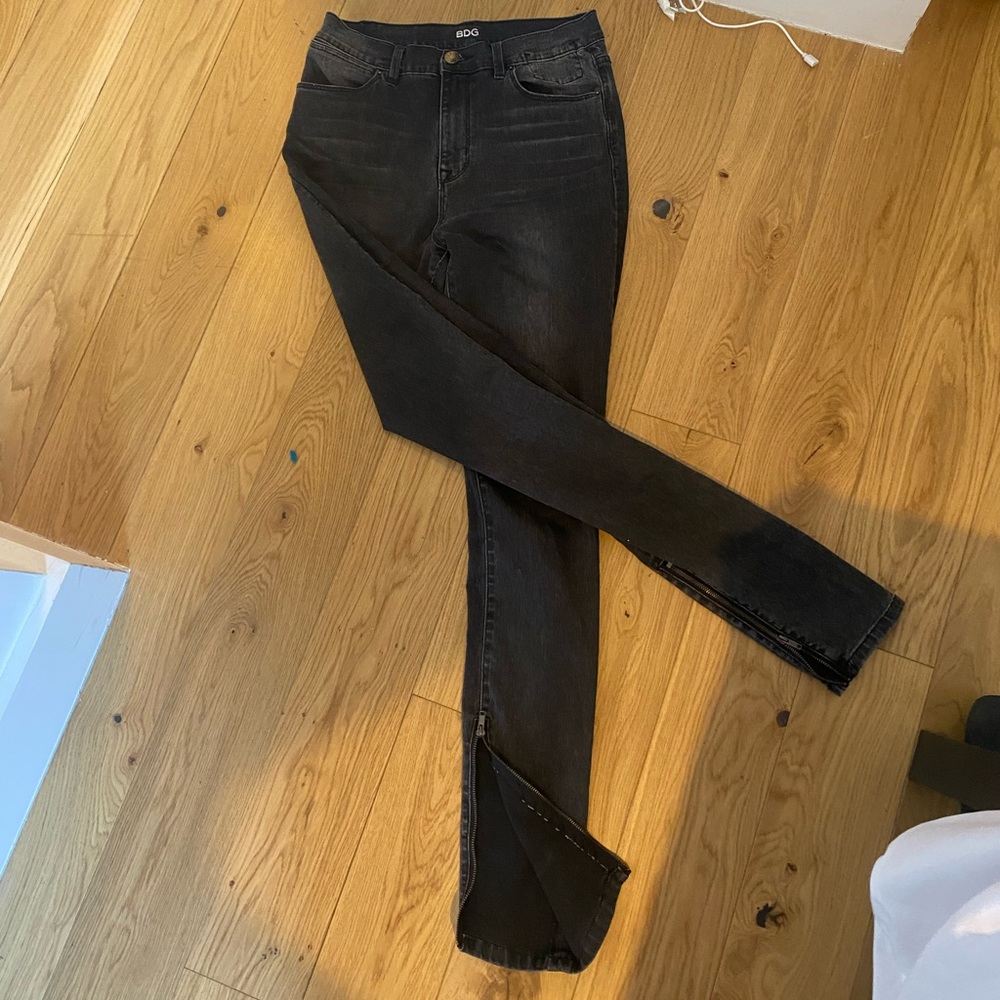 BDG jeans with zipper bottom